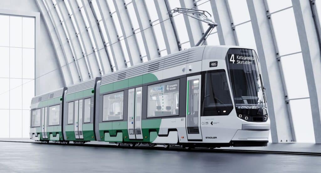 Tramwaj Stadlera dla Helsinek