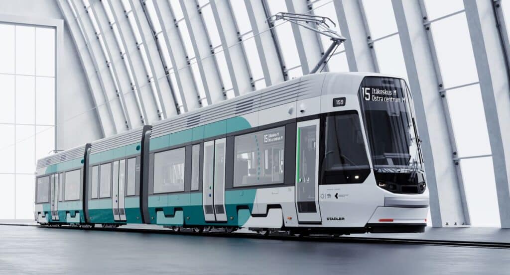 Stadler dostarczy 63 nowoczesne tramwaje Tango Nordic dla Helsinek foto: Stadler