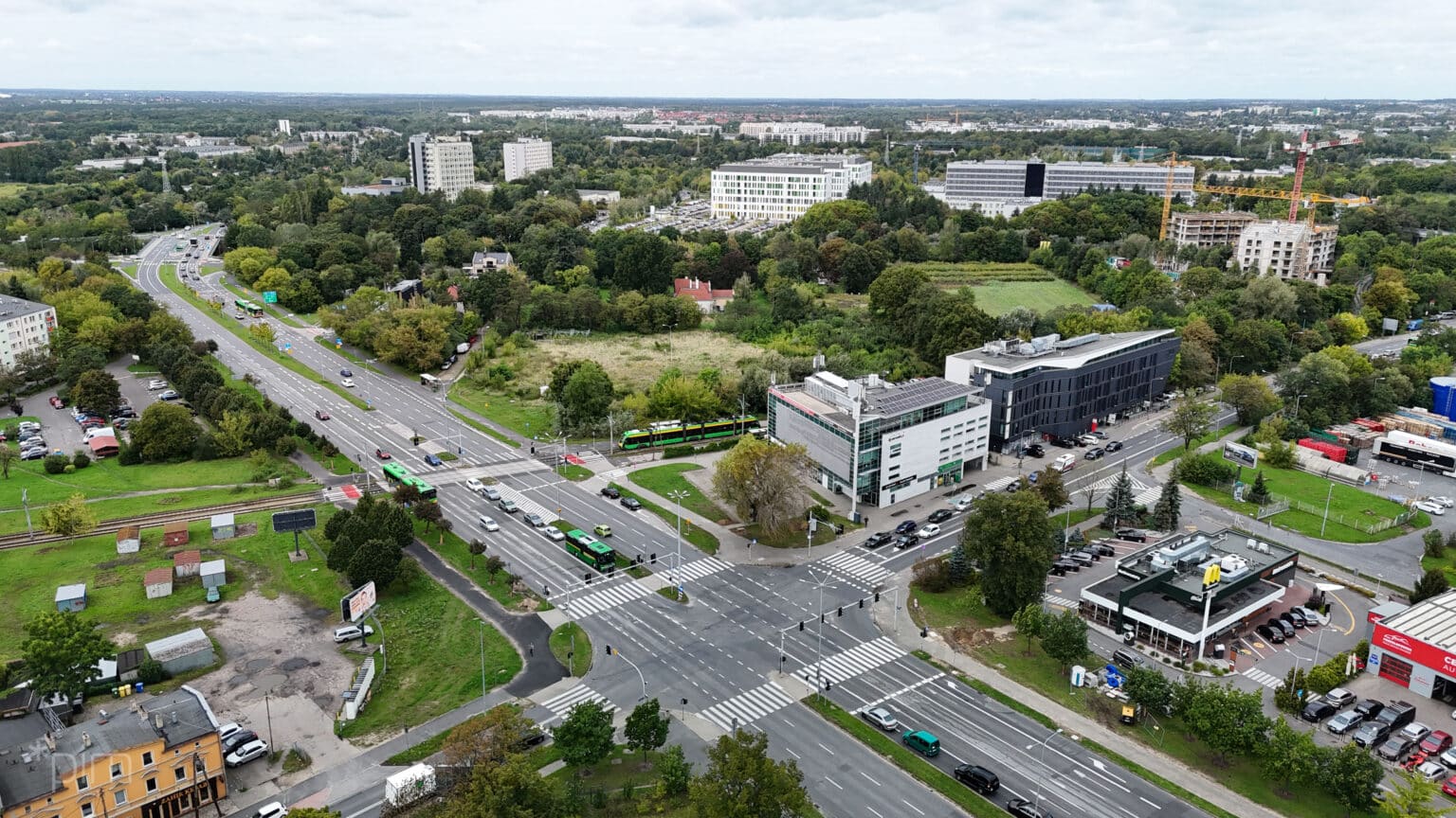 Infotram - Poznań: Tramwajem do trzech szpitali. Miasto planuje nową linię