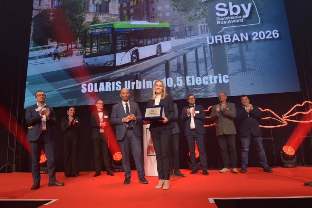 Solaris, Iveco i MAN wygrywają Sustainable Bus Awards 2026