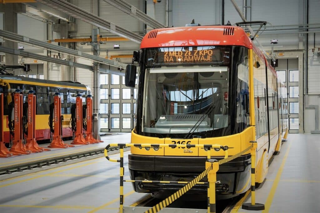 Pieniądze z KPO na warszawskie tramwaje/foto: UM Warszawa