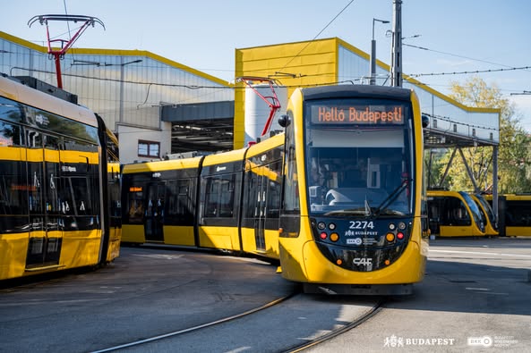 Tramwaje CAF dla Budapesztu