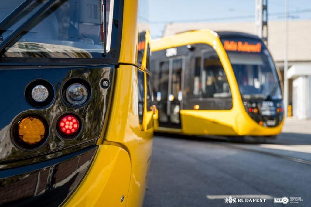 Tramwaje CAF dla Budapesztu