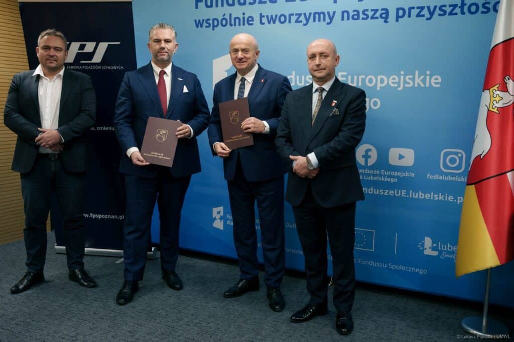 Umowa na pociągi dla woj. lubelskiego