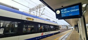 ED74 jako pociąg Bielsko-Biała - Kraków