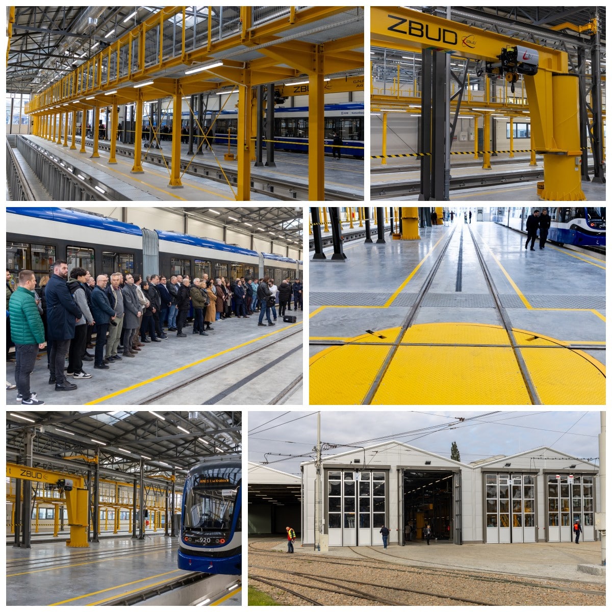 Infotram - MPK Kraków zakończyło modernizację hali SO2 w zajezdni tramwajowej Nowa Huta