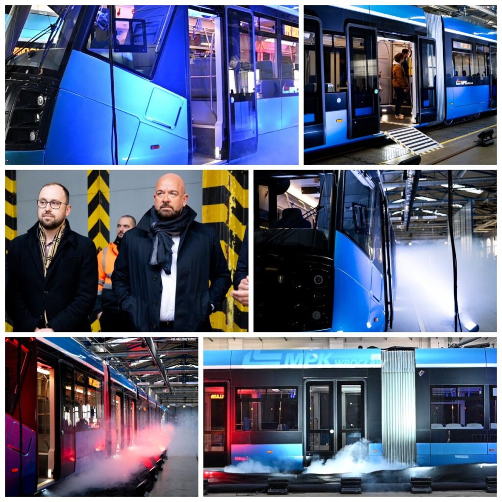 Pierwsza zmodernizowana Škoda 19T już we Wrocławiu foto: MPK Wrocław