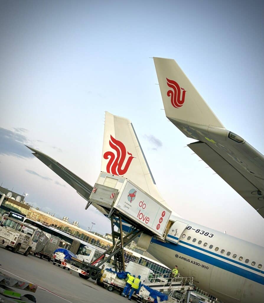 Nowe smaki na trasie Frankfurt–Chengdu. GIC zapewni catering dla Air China