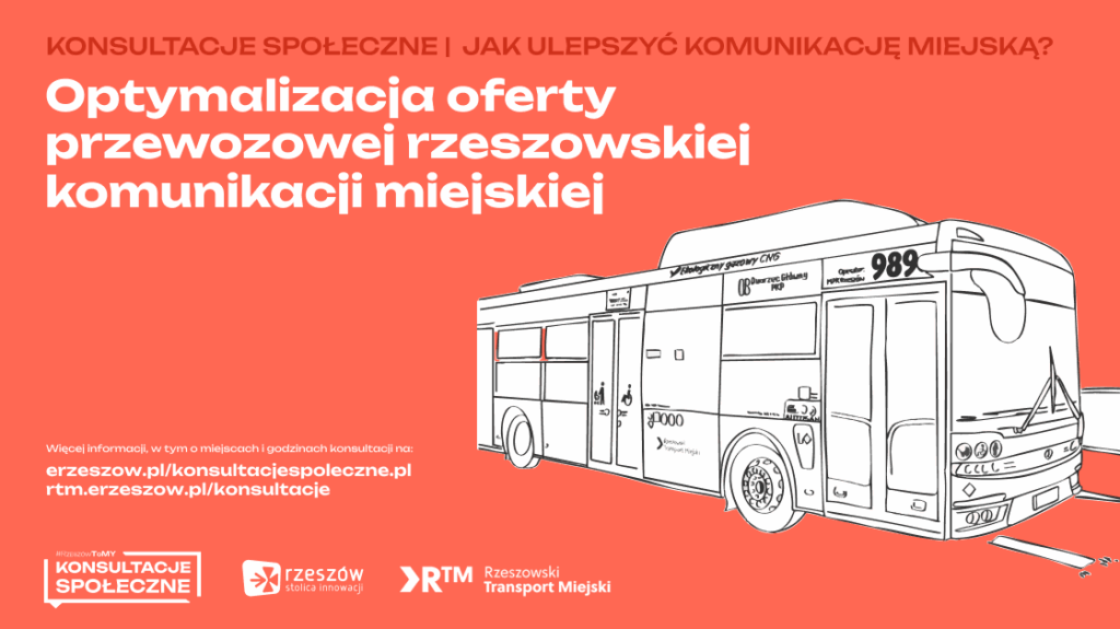 Jak ulepszyć komunikację miejską w Rzeszowie? ZTM zaprasza mieszkańców do głosu