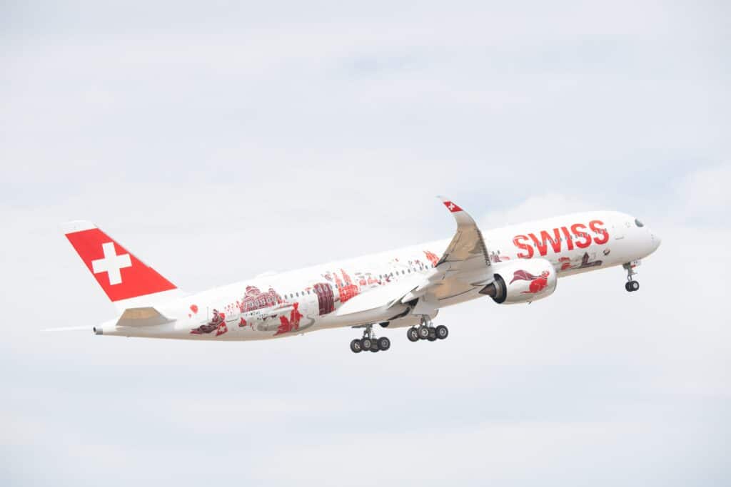 SWISS odebrały pierwszy Airbus A350-900 – nowa era w dalekodystansowej flocie