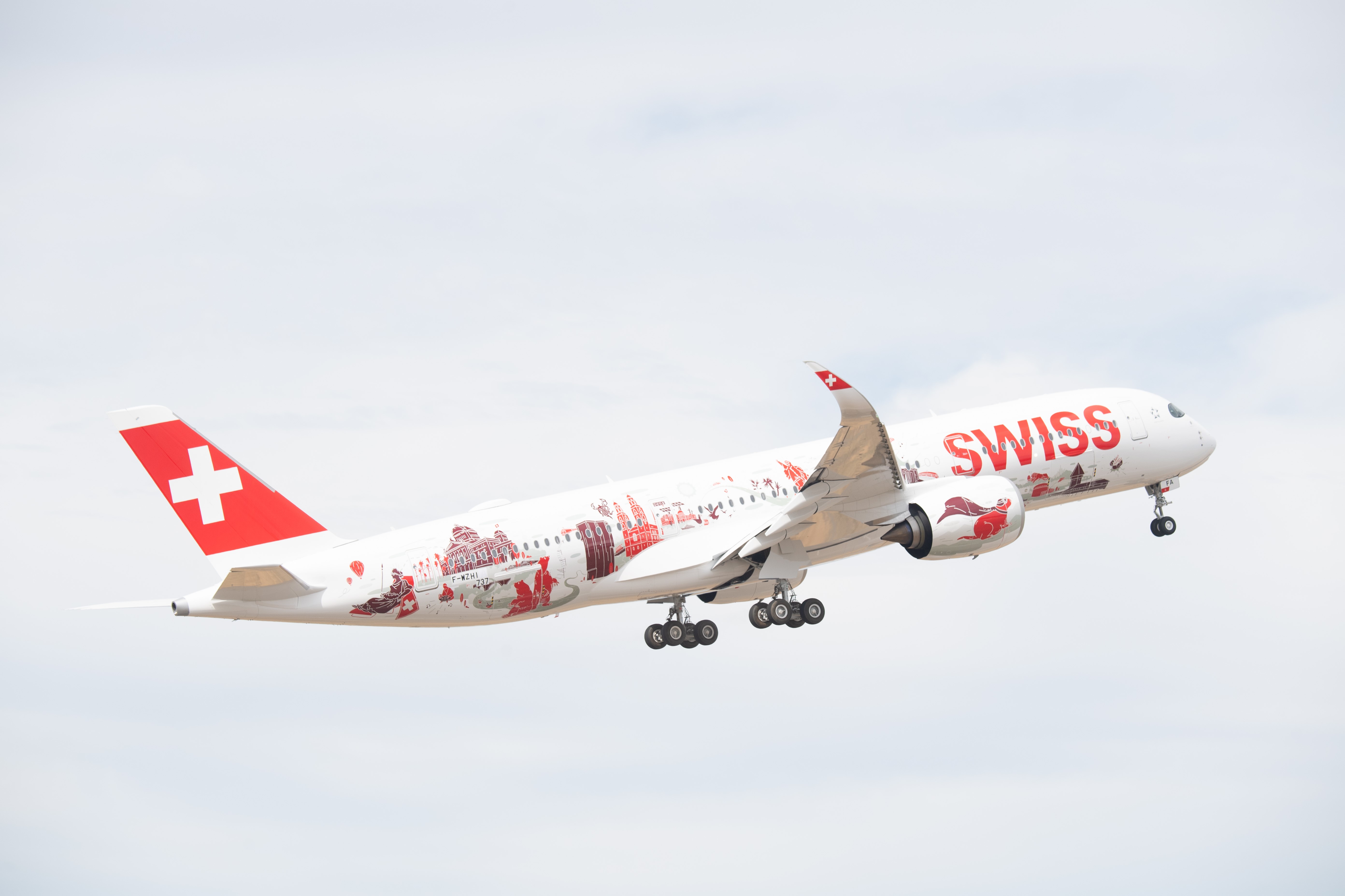 Infoair - SWISS odebrały pierwszy Airbus A350-900 – nowa era w dalekodystansowej flocie