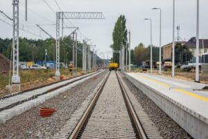 Remont linii kolejowej nr 209