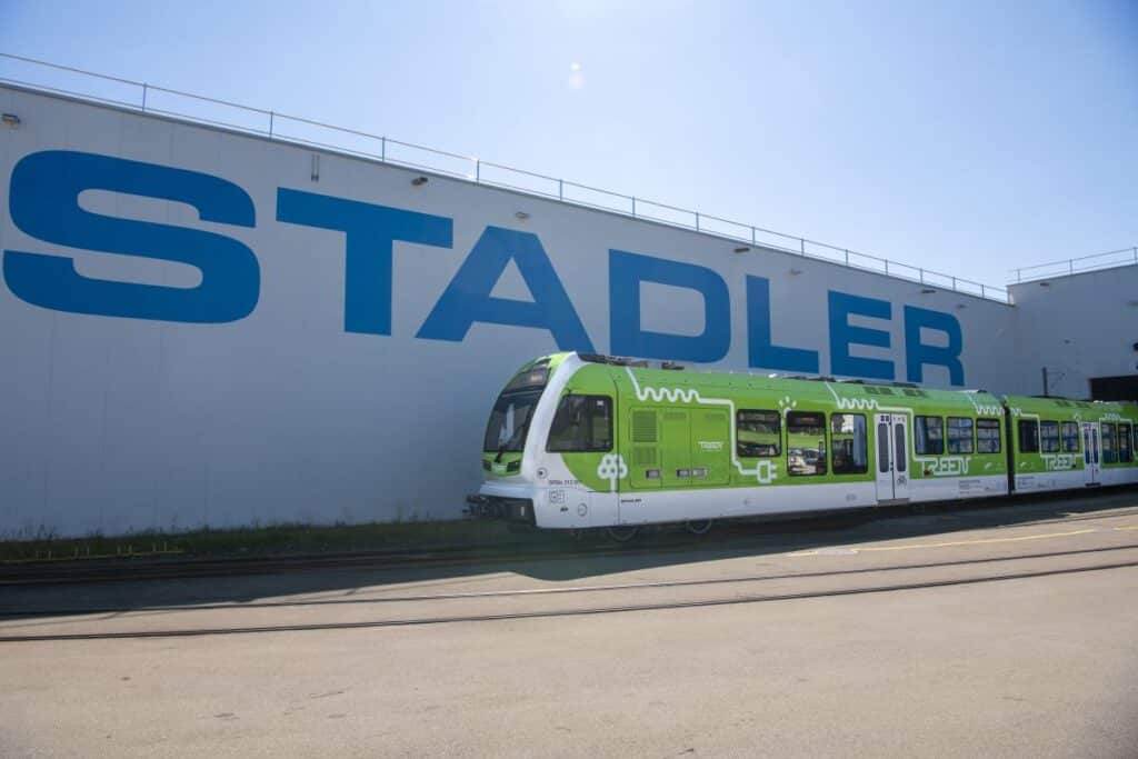 Bateryjny pociąg Stadlera/foto: Stadler