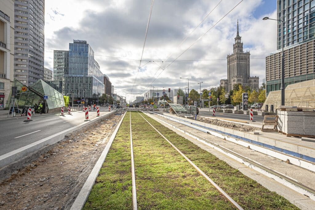 Warszawa: Tramwaje wracają na Marszałkowską i Grójecką foto: UM Warszawa
