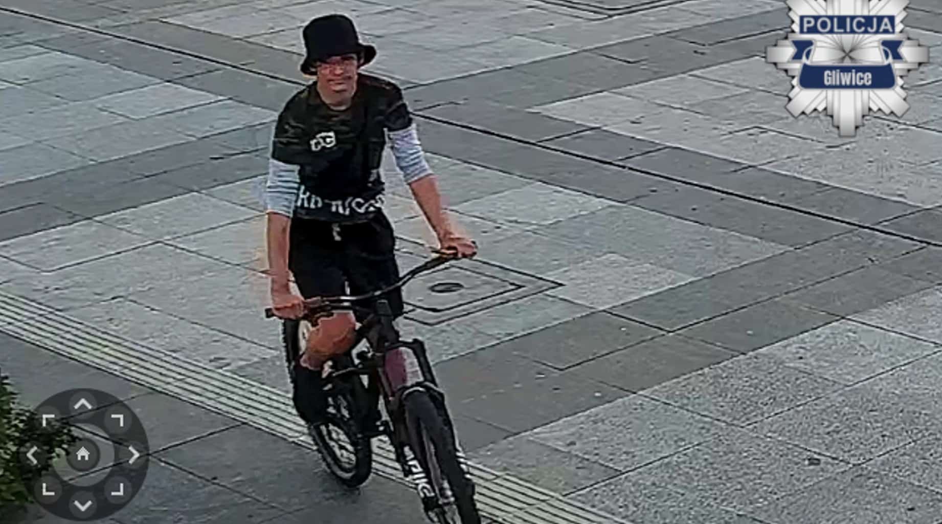 Infobike - Gliwice: Kradzież roweru – policja publikuje nagranie i apeluje o pomoc