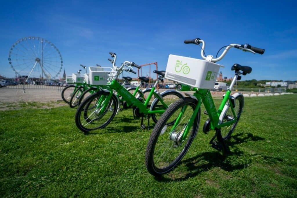 Szczecin rozważa wprowadzenie elektrycznych rowerów miejskich Visit Szczecin