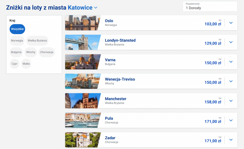 Ryanair otwiera sprzedaż biletów na lato 2026. Loty z Katowic od 103 PLN