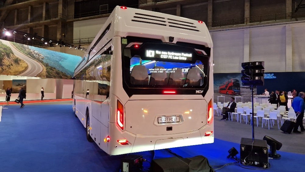 MCV C127 Fuel Cell Low Entry zadebiutował na Busworld