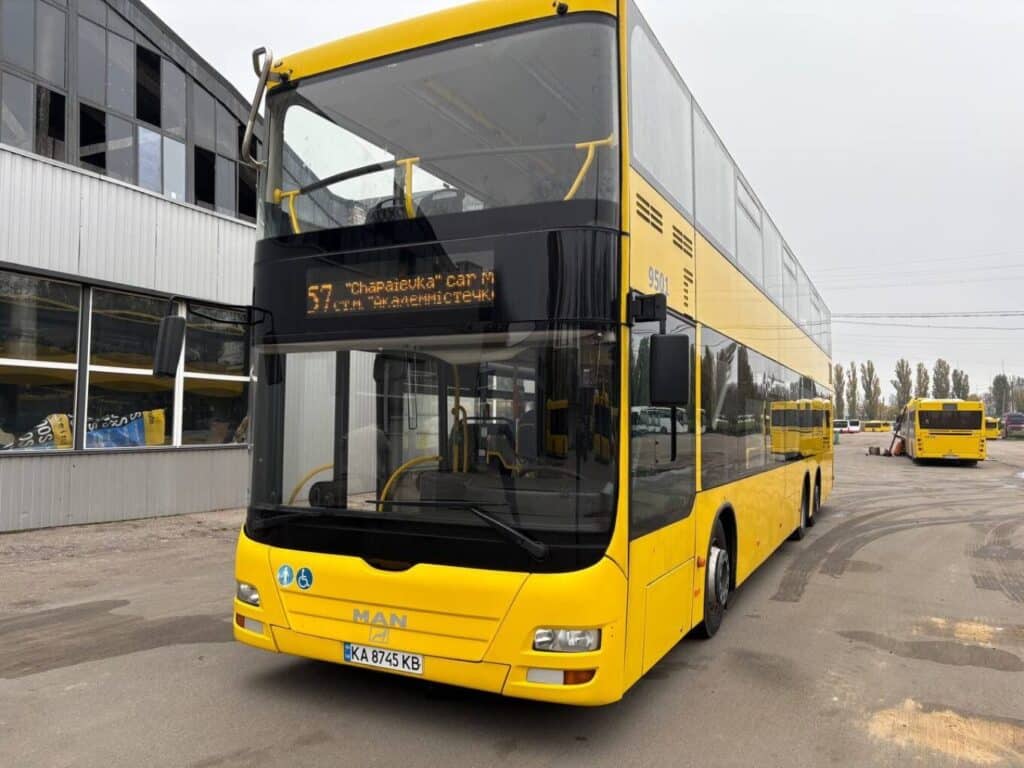Kijów testuje pierwszy piętrowy autobus MAN A39. Nowy etap dla transportu miejskiego