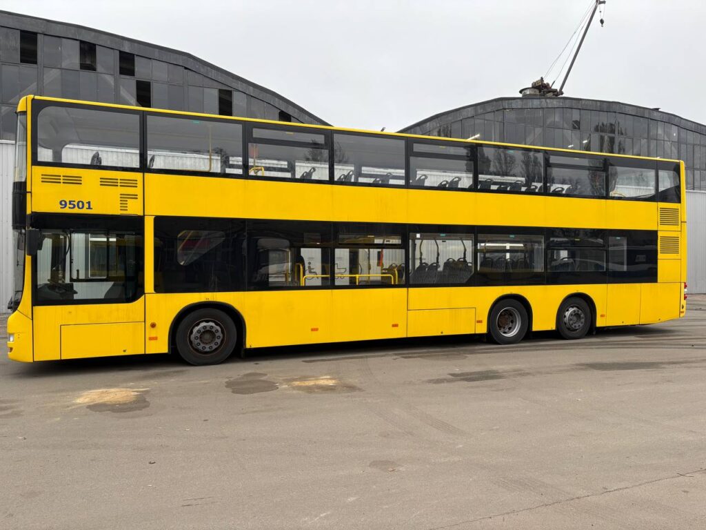 Kijów testuje pierwszy piętrowy autobus MAN A39. Nowy etap dla transportu miejskiego