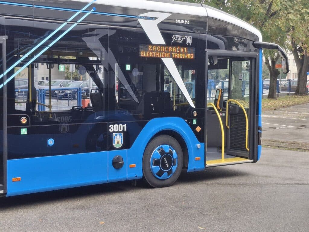 Ze Starachowic do Zagrzebia: autobusy elektryczne z Polski - MAN zasilają flotę stolicy Chorwacji