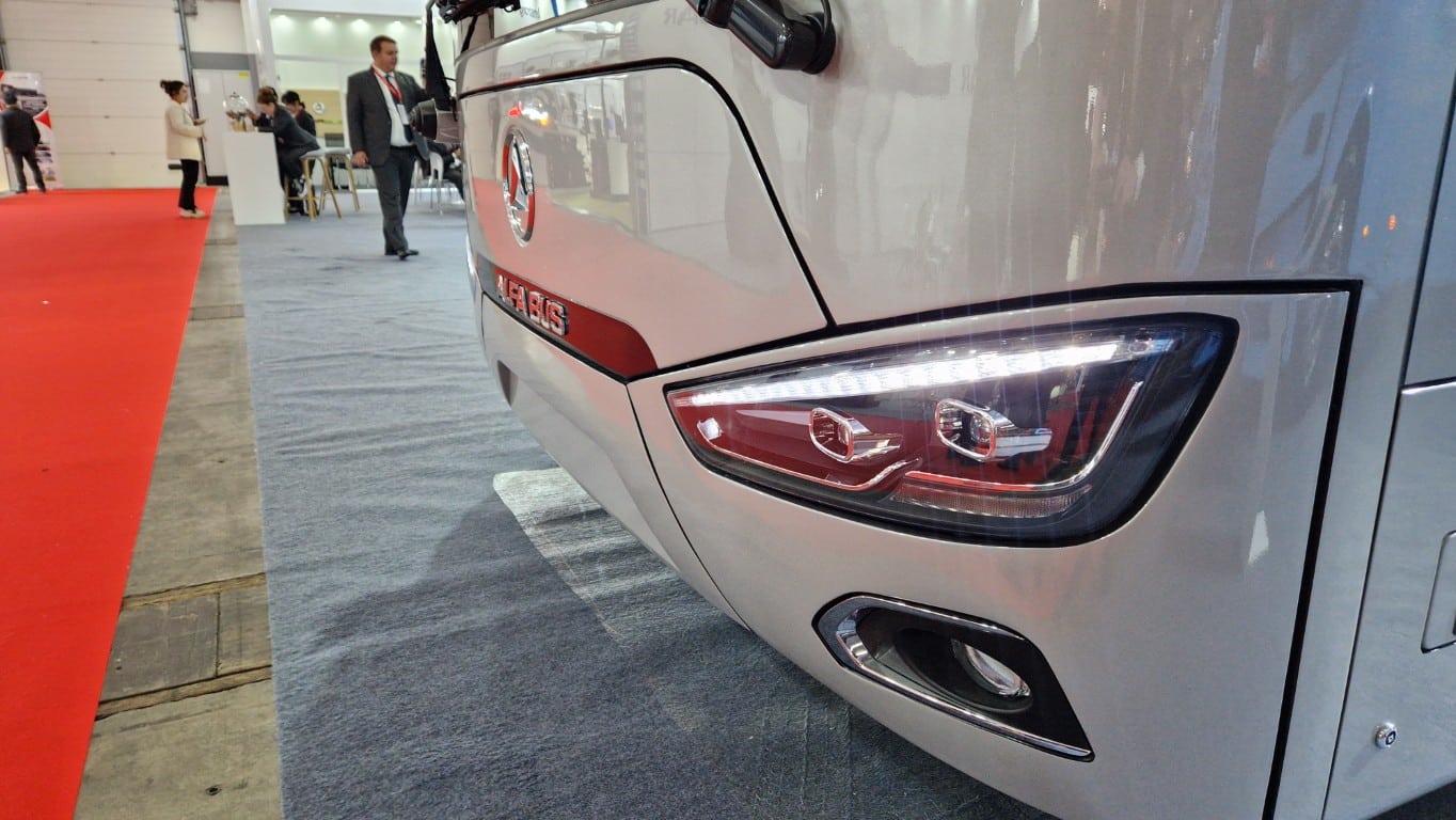 Infobus - Busworld 2025: Alfabus prezentuje autobusy ECity i E-Intercity. Kierunek: Europa