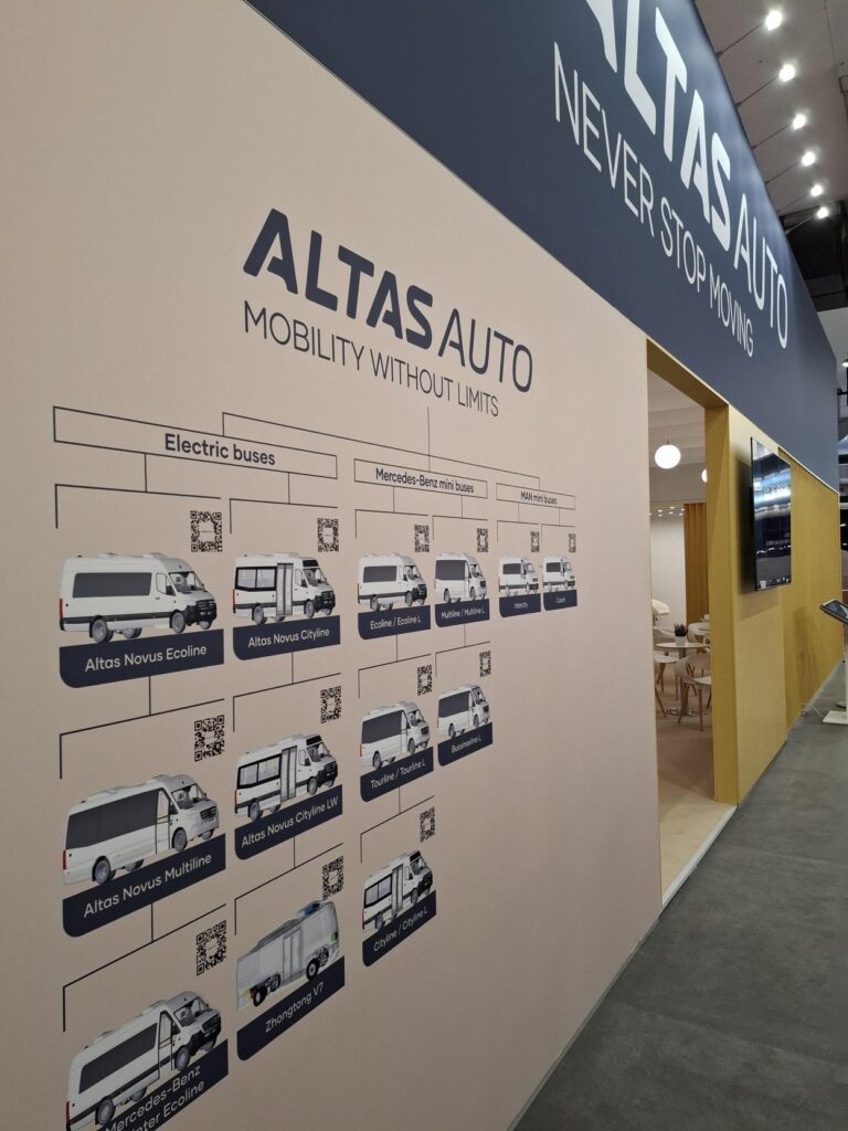 Altas Auto na Busworld 2025