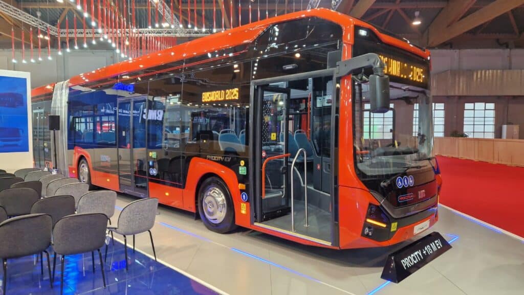 BMC z premierą autobusów miejskich Procity+ EV na Busworld 2025