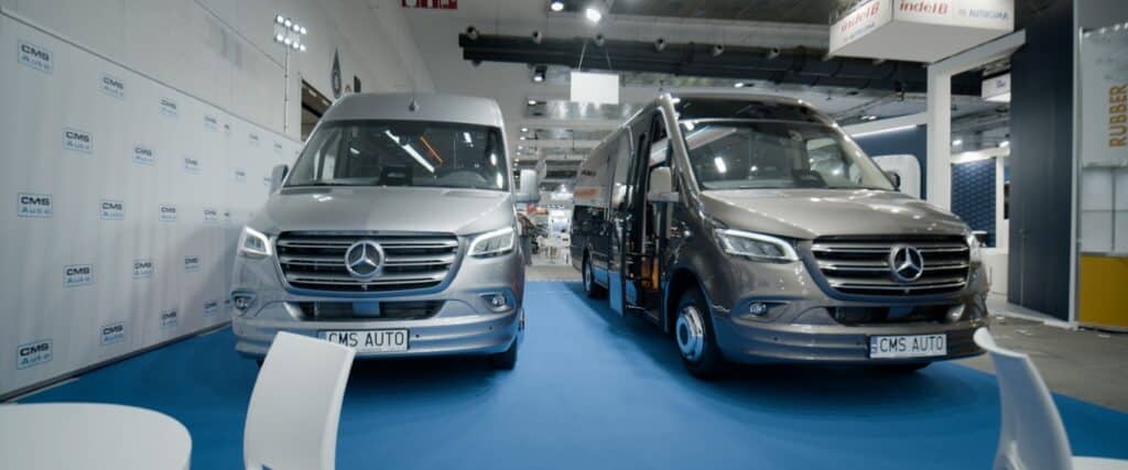 Busworld 2025: CMS Auto stawia na diesla i minibusy od Mercedesa. I rozwija eksport