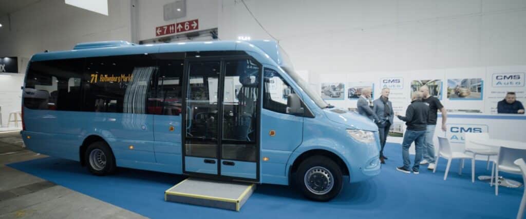 Busworld 2025: CMS Auto stawia na diesla i minibusy od Mercedesa. I rozwija eksport