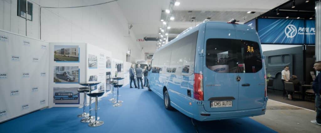 Busworld 2025: CMS Auto stawia na diesla i minibusy od Mercedesa. I rozwija eksport