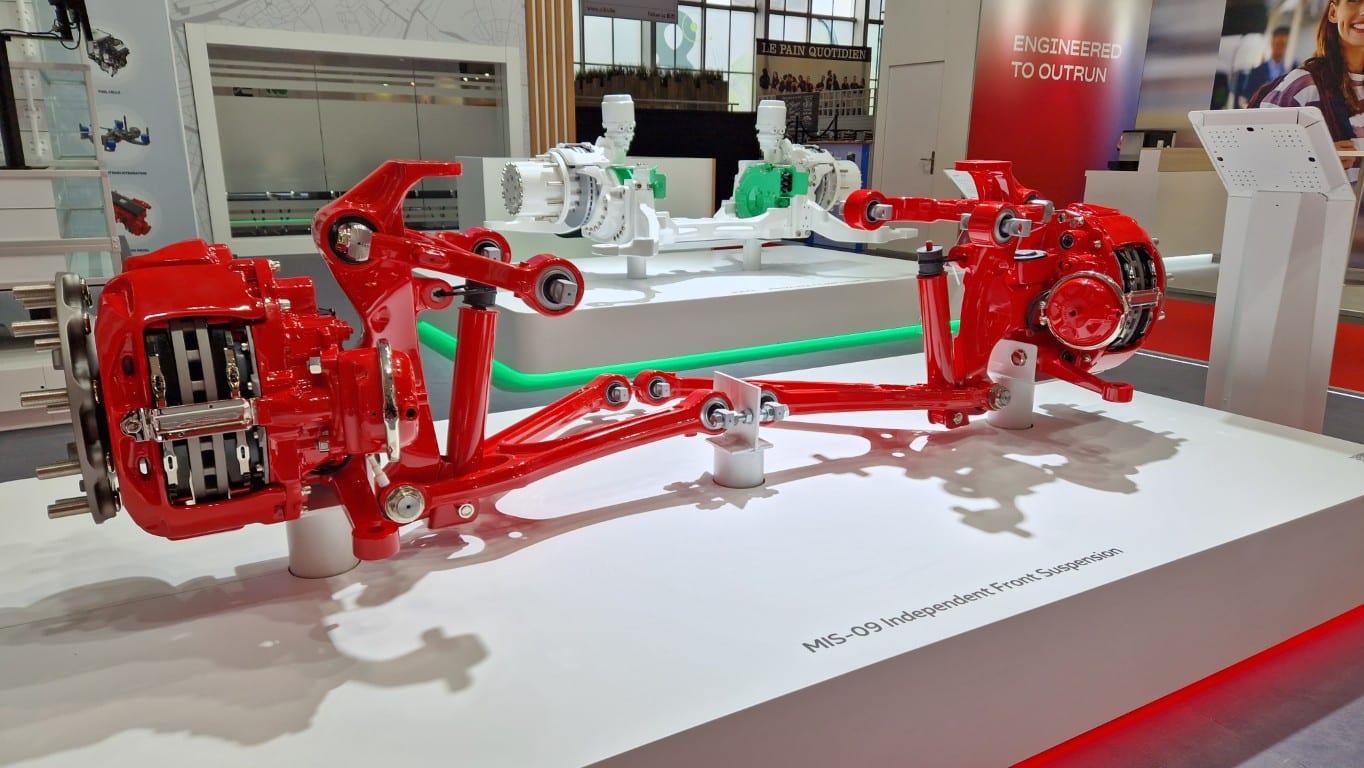 Infobus - Busworld 2025: Cummins wchodzi w niezależne zawieszenia do autobusów