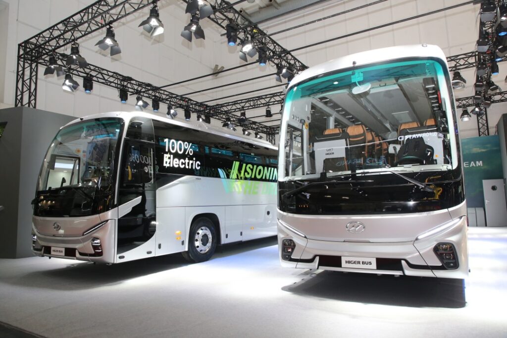 Higer na Busworld 2025: Od miejskich autobusów do turystycznych elektrobusów