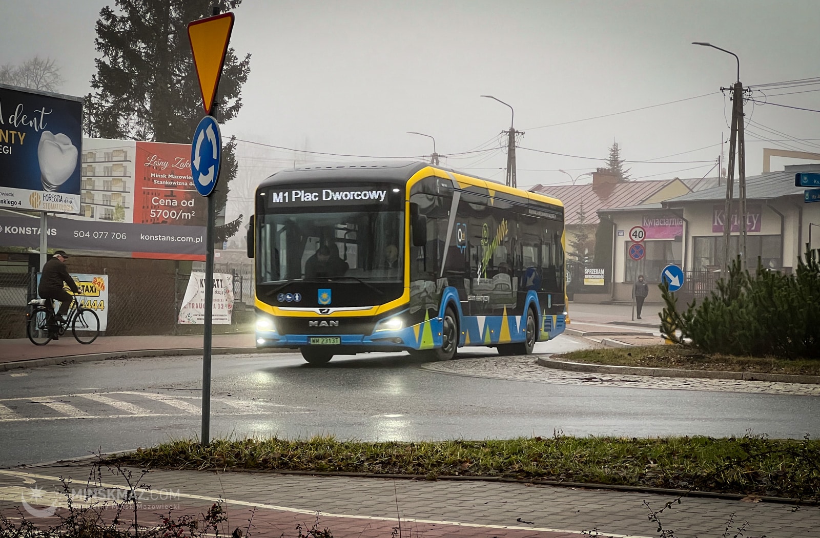 Infobus - Mińsk Mazowiecki inwestuje w elektrobusy – powstanie nowa stacja ładowania