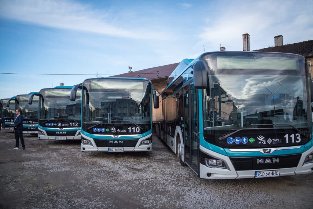 Nowe autobusy MAN Lion`s City 12 CNG będą jeździć po Podkarpaciu