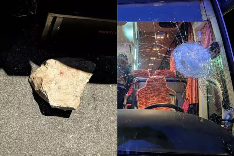 Tragiczny atak kibiców na autobus we Włoszech. Nie żyje kierowca autokaru