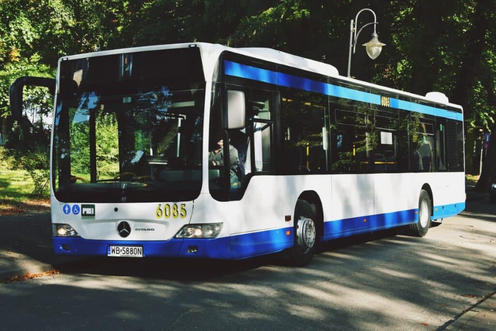 Autobus PKS Gdynia w Mieście Puck