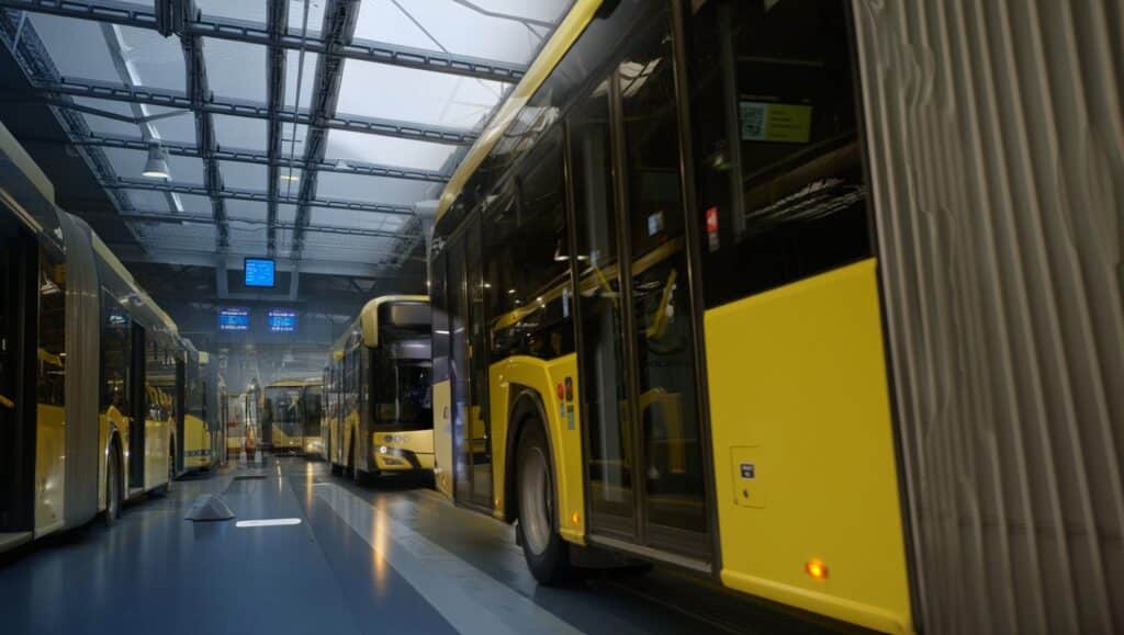 Redutowa – pierwsza zajezdnia autobusowa w Polsce pomyślana od początku o autonomii