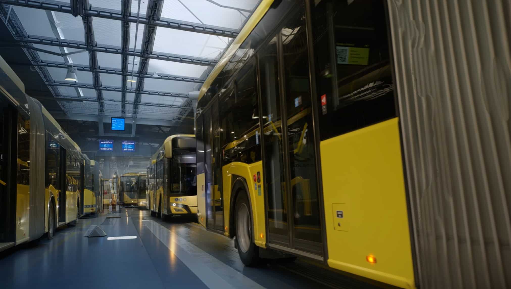 Infobus - Redutowa – pierwsza zajezdnia autobusowa w Polsce pomyślana od początku o autonomii