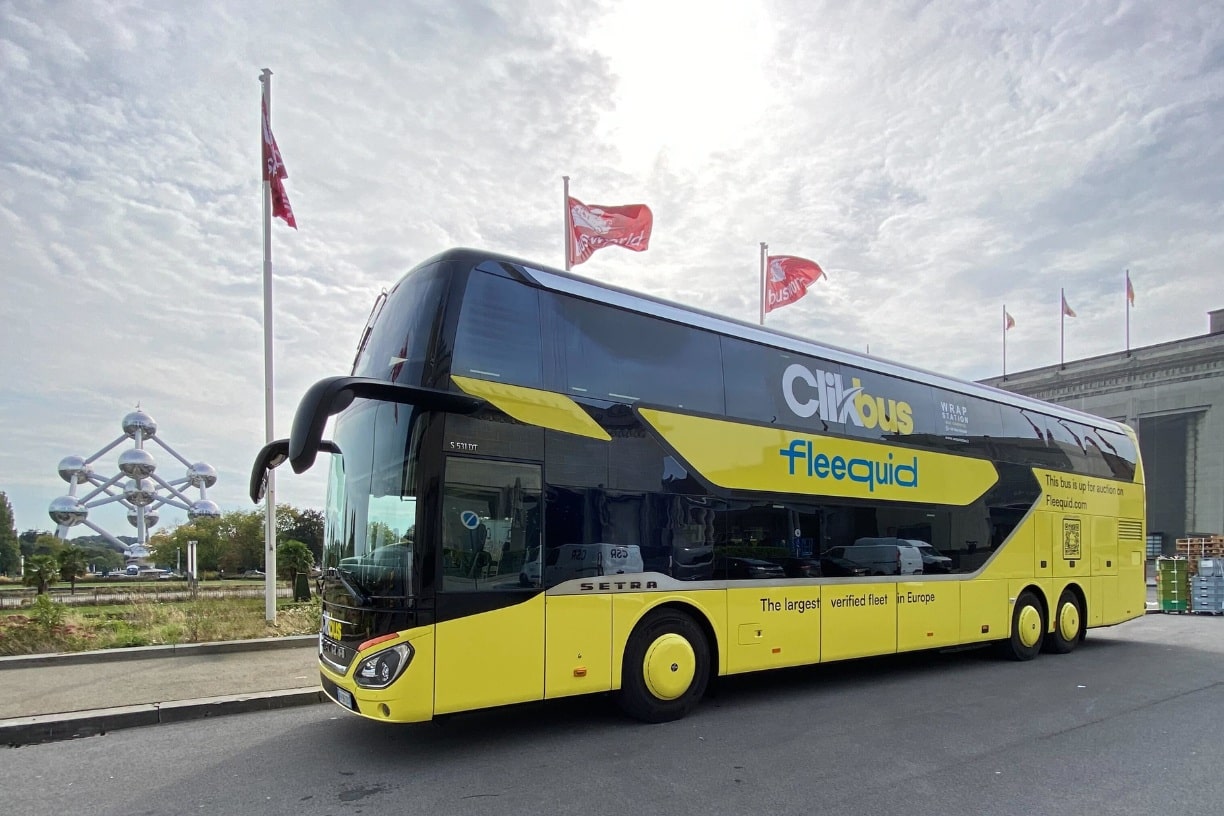 Infobus - Busworld to nie tylko nowe autobusy. Fleequid z aukcją Setry S513 DT na żywo