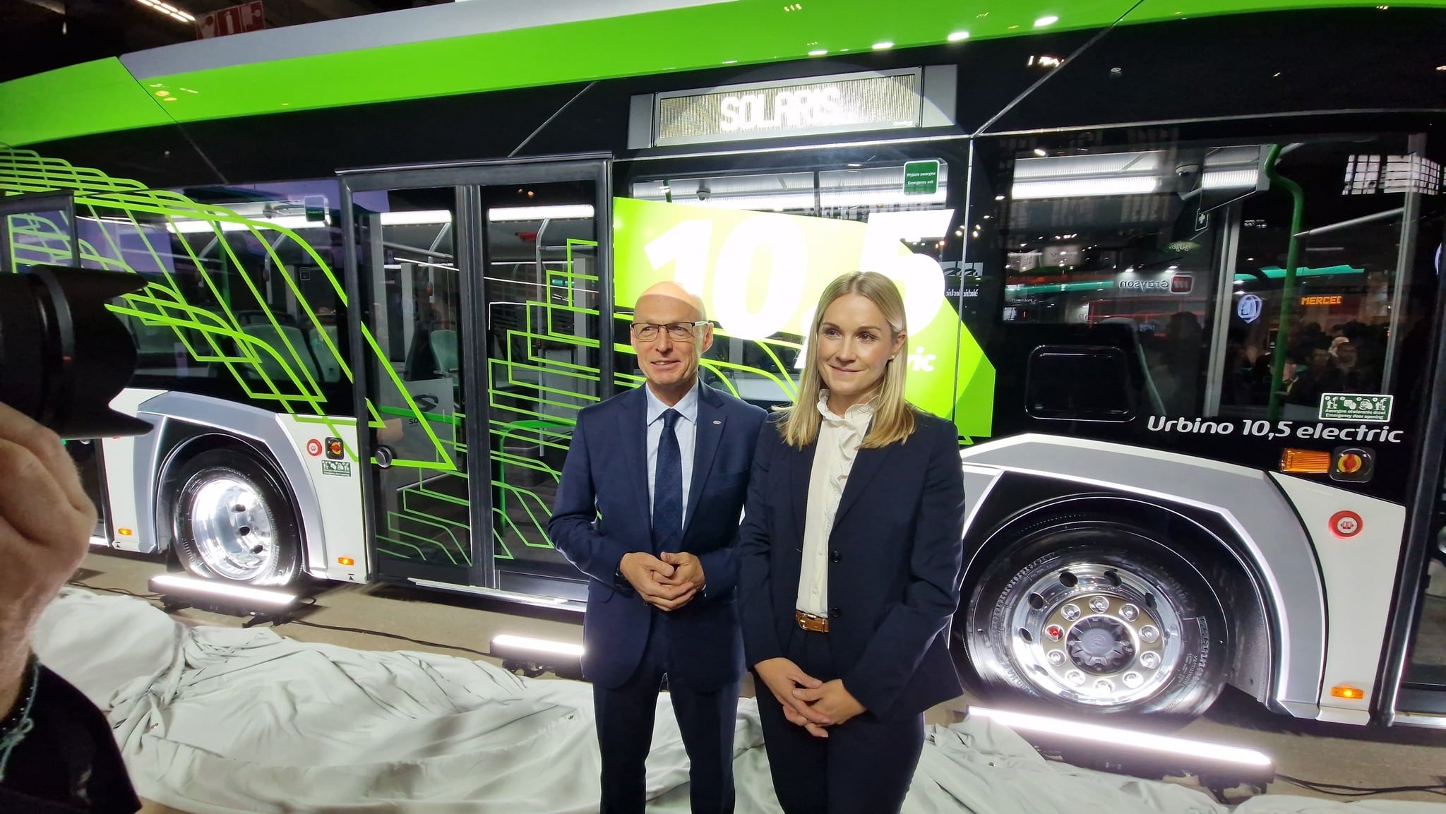 Infobus - Busworld: Solaris z premierą Urbino 10,5 electric i świetnymi wynikami za I połowę 2025
