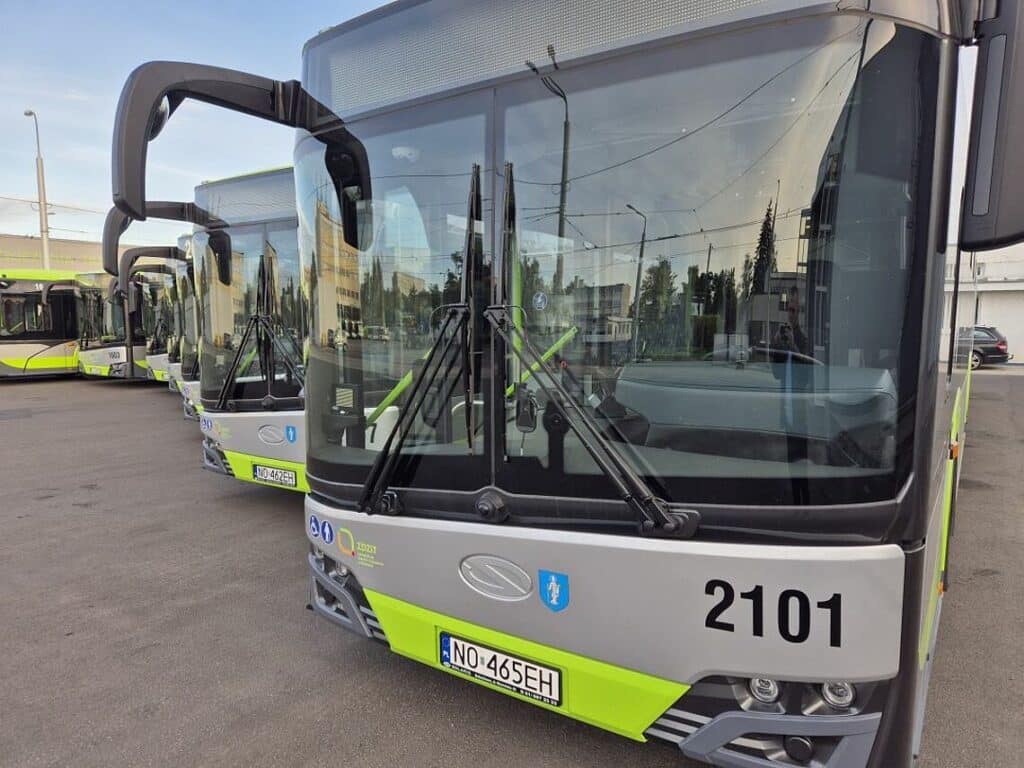 MPK Olsztyn odbiera 10 nowych autobusów Solaris Urbino 12 mild hybrid. Wiemy co dalej fot. MPK Olsztyn