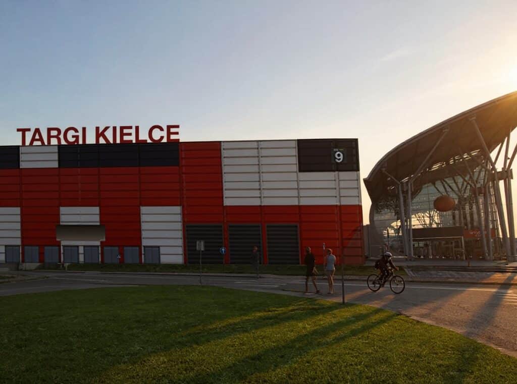 Na terenie Targów Kielce trwa budowa nowej hali wystawienniczej. To tam odbędzie się kolejna edycja Transexpo