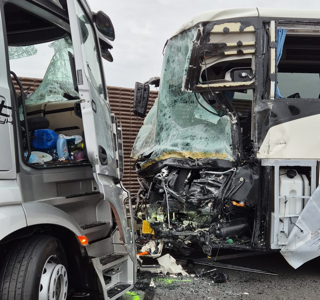 Infobus - Wypadek polskiego autobusu w Austrii. Jedna ofiara śmiertelna, wielu rannych