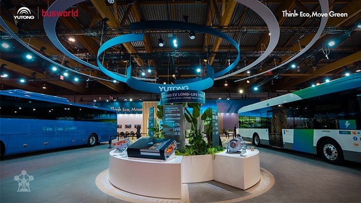 Yutong na Busworld Europe 2025: Elektryfikacja, innowacje i dominacja w konkursie ECW