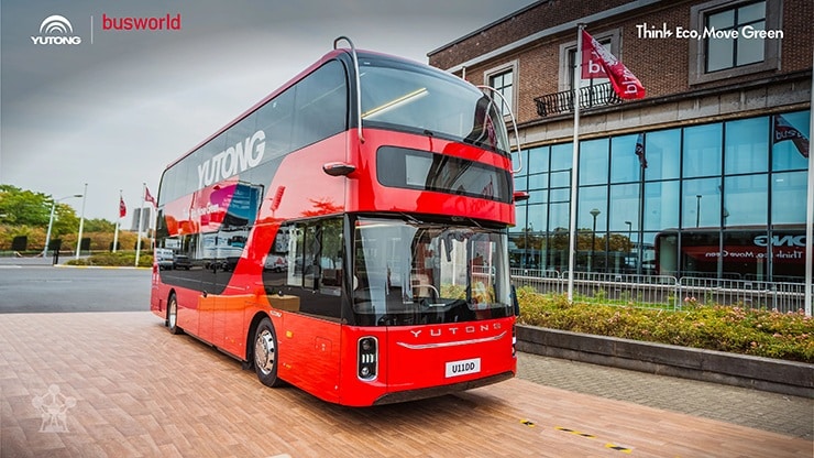 Yutong na Busworld Europe 2025: Elektryfikacja, innowacje i dominacja w konkursie ECW