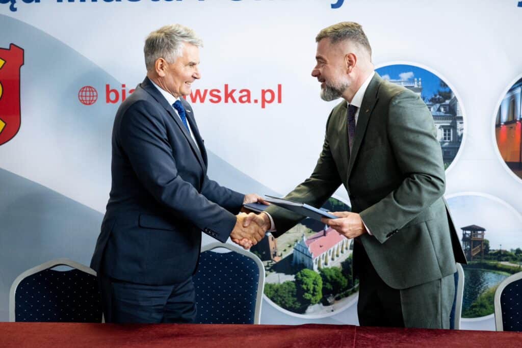 Nowa stacja kolejowa na CMK w Białej Rawskiej. PKP PLK podpisały umowę na budowę foto: PKP PLK