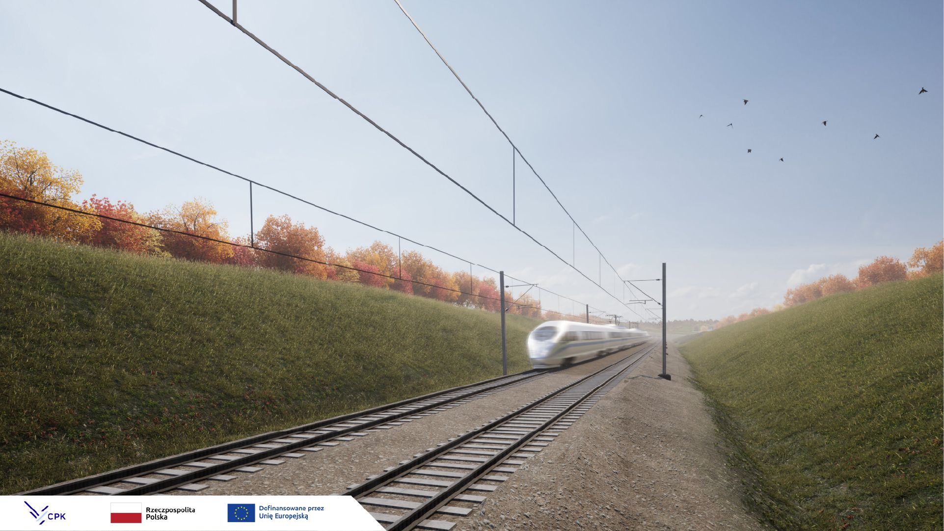 Inforail - Kolej Dużych Prędkości na odcinku Warszawa–Łódź bliżej realizacji. CPK podał szczegóły