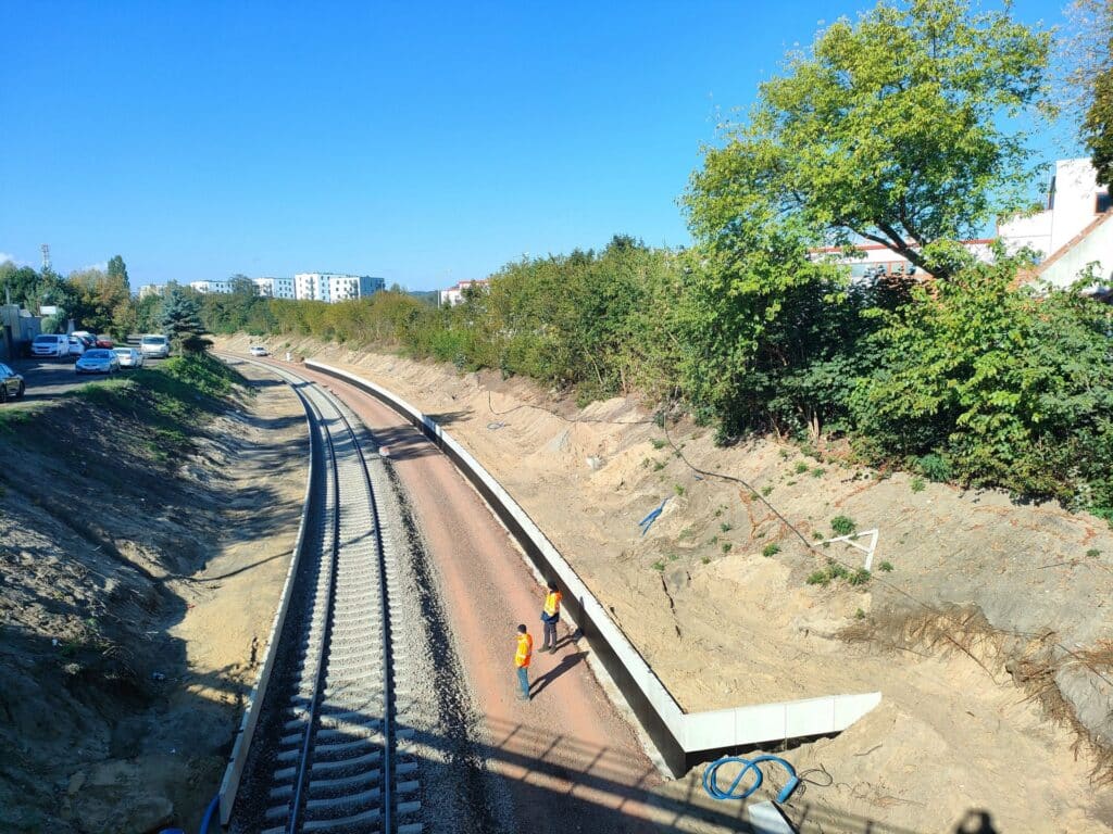 Modernizacja przystanku Bydgoszcz Fordon zakończona. Podróżni korzystają z nowego peronu foto: PKP PLK