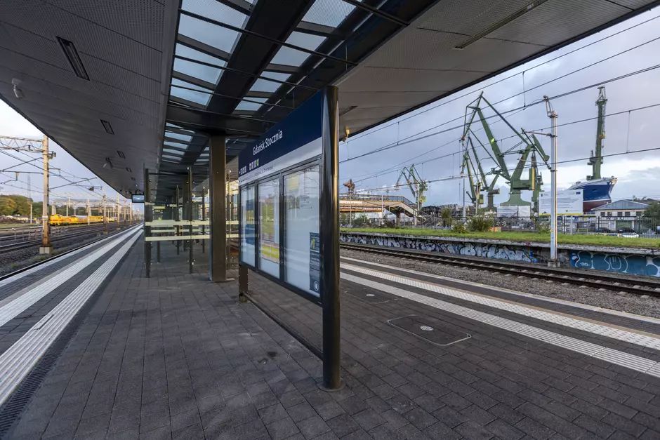 Przystanek SKM Gdańsk Stocznia